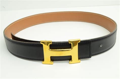 hermes signature h belt|authentic Hermes men's belt.